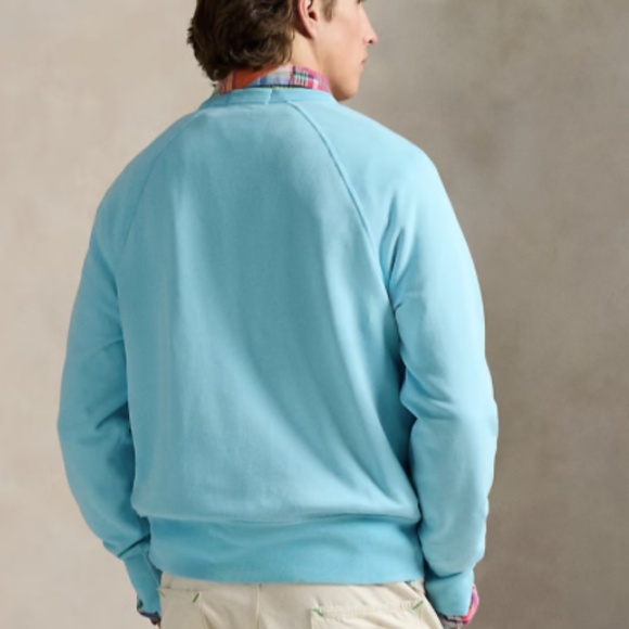 POLO Ralph Lauren Vintage Fleece Graphic Crewneck Sweatshirt NWT - Picture 5 of 8